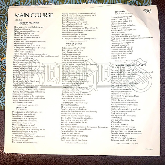 1975 original pressing BEEGEES…excellent near mint condition Main Course - Picture 7 of 7